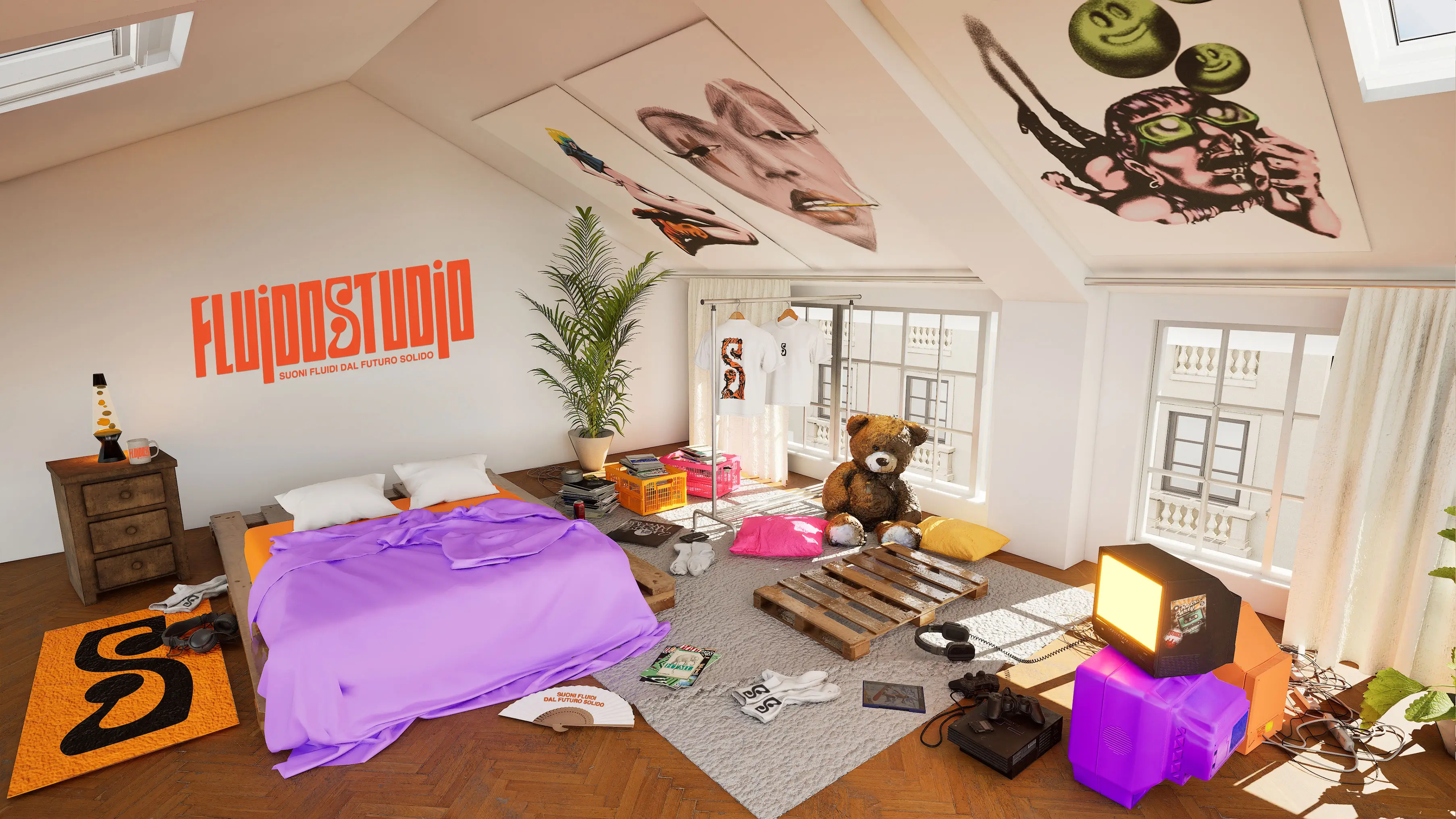 Fluidostudio - Bedroom